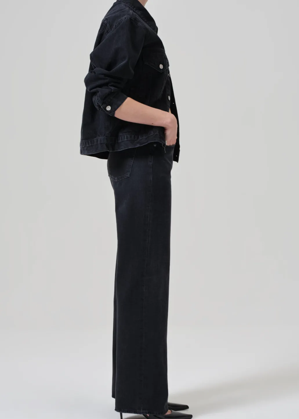 Annina High Rise Wide Leg 33"