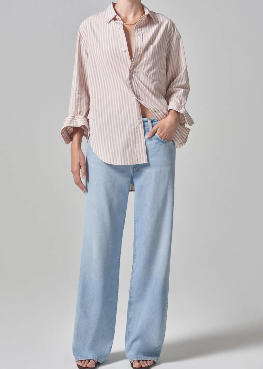 Annina High Rise Wide Leg 33"