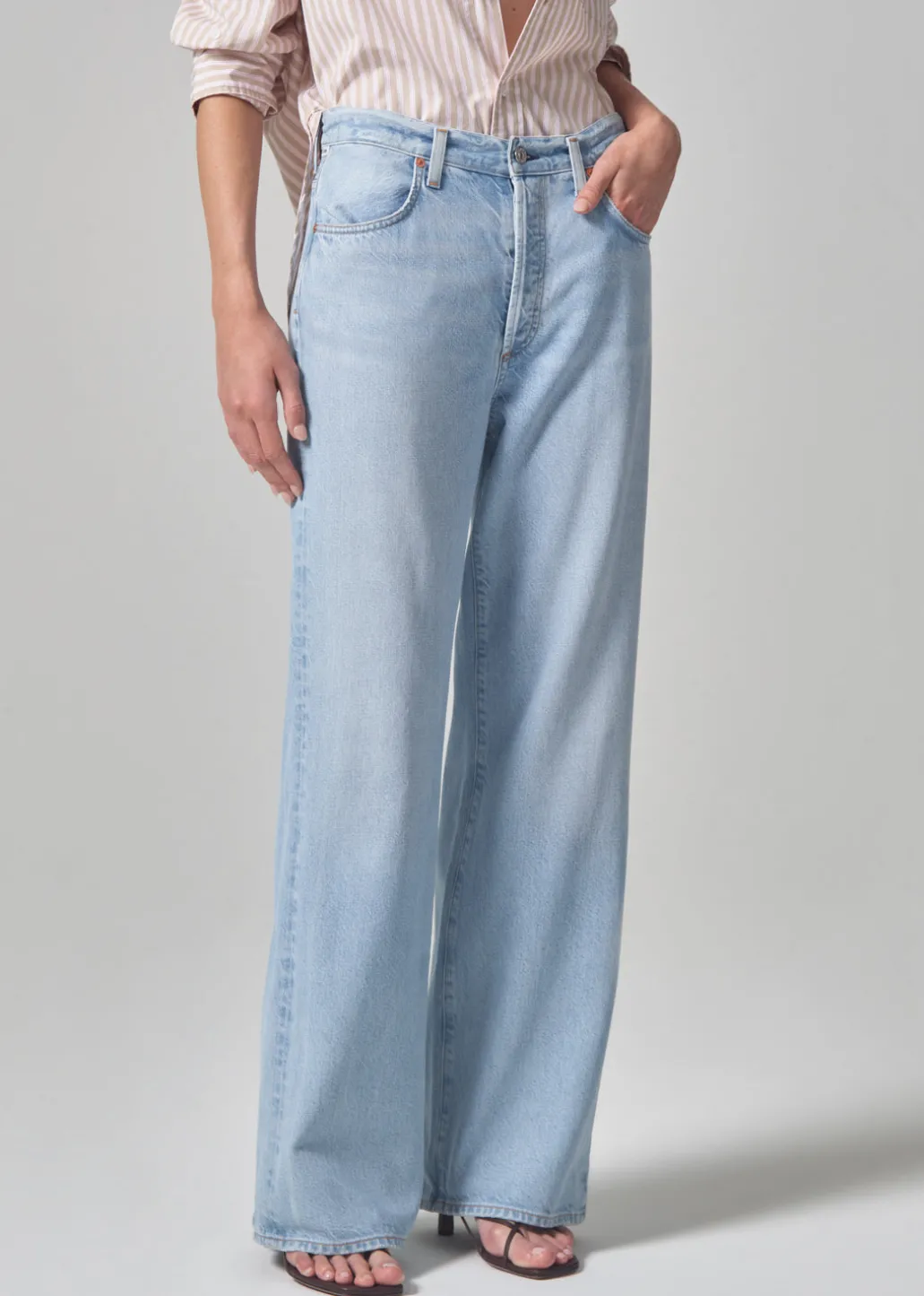 Annina High Rise Wide Leg 33"