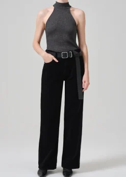 Annina High Rise Wide Leg 33" Corduroy