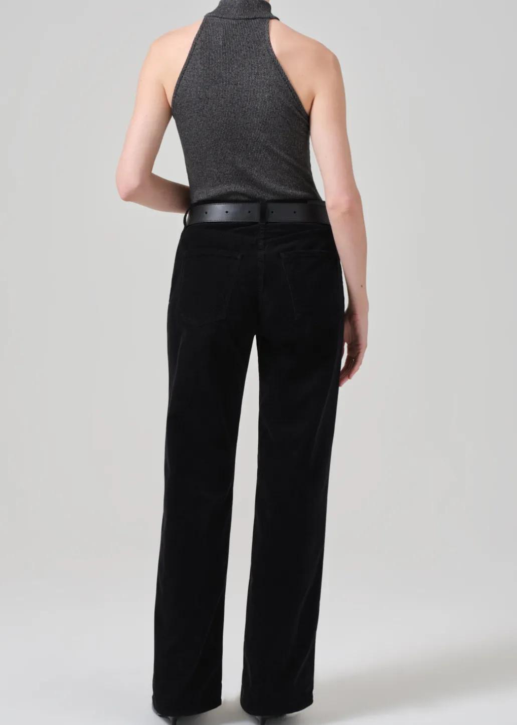 Annina High Rise Wide Leg 30" Corduroy