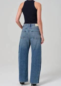 Ayla Baggy With Tuxedo Stripe