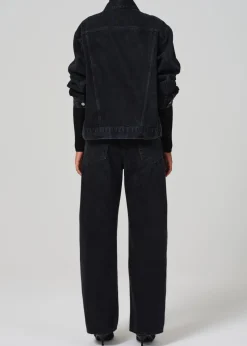 Ayla Baggy With Tuxedo Stripe