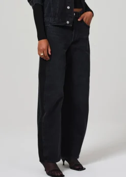Ayla Baggy With Tuxedo Stripe