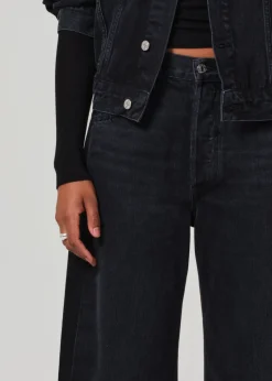 Ayla Baggy With Tuxedo Stripe