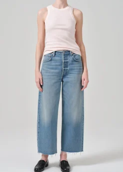 Ayla Raw Hem Crop
