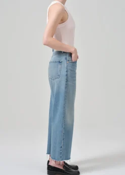Ayla Raw Hem Crop