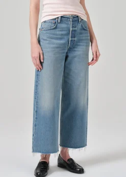 Ayla Raw Hem Crop