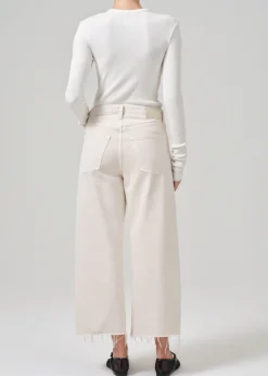 Ayla Raw Hem Crop