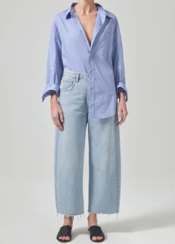 Ayla Raw Hem Crop