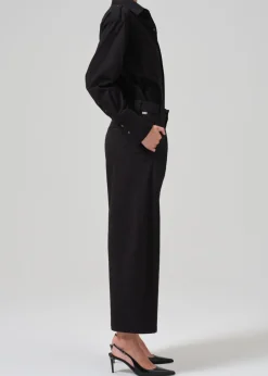 Cara Cropped Pleated Trouser