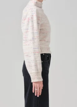 Claudia Turtleneck Puff Sleeve