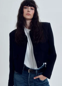 Corina Cropped Boxy Jacket