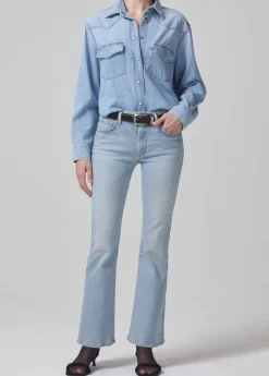 Cropped Western Shirt