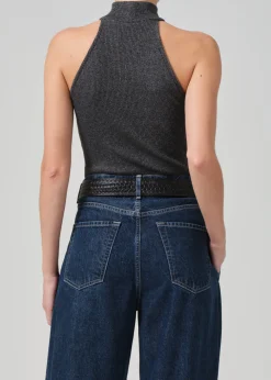 Dani Sleeveless Mock Neck
