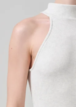 Dani Sleeveless Mock Neck