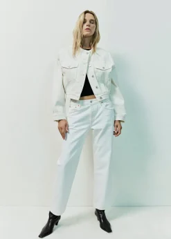 Emery Crop Relaxed Straight