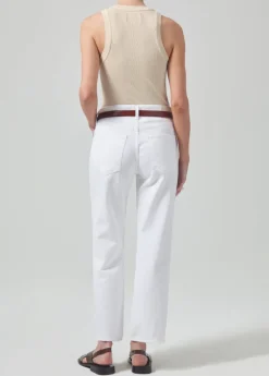 Emery Crop Relaxed Straight