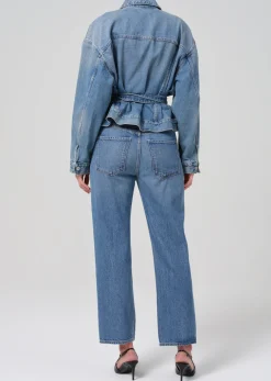 Emery Crop Relaxed Straight