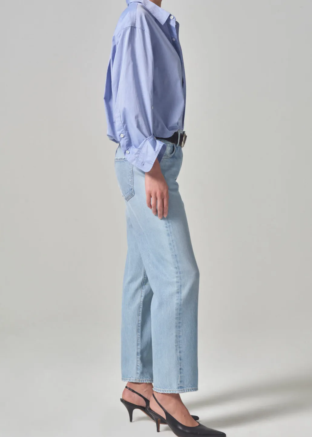 Emery Crop Relaxed Straight
