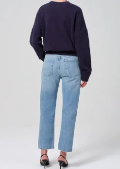 Emery Crop Relaxed Straight