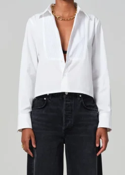 Fino Boxy Cropped Tuxedo