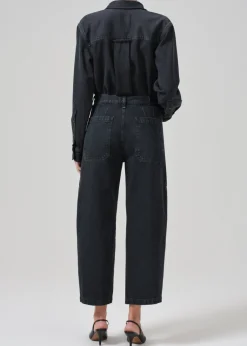 Gianna Seamed Cropped Baggy