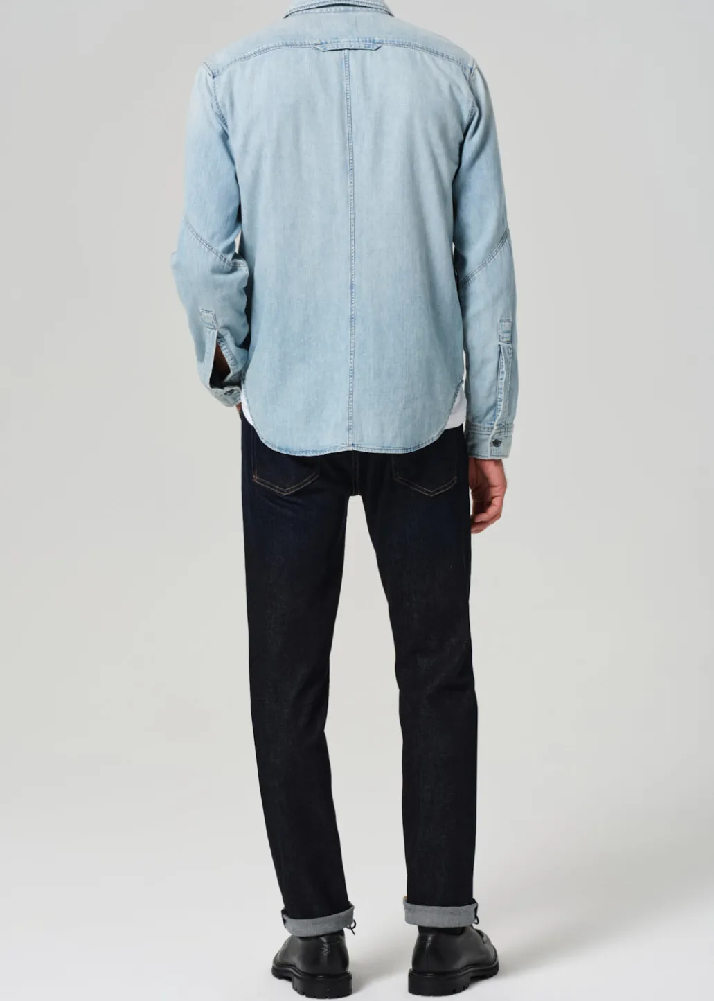 London Tapered Slim Cashmere Denim