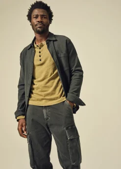 Luca Bucket Dye Shirt French Terry