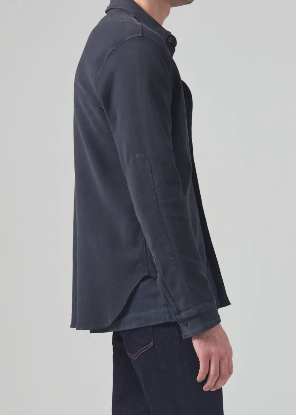 Luca Bucket Dye Shirt French Terry