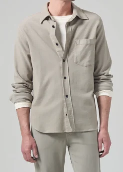 Luca Bucket Dye Shirt French Terry