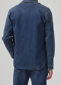 Luca Bucket Dye Shirt French Terry
