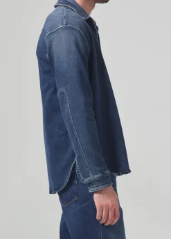 Luca Bucket Dye Shirt French Terry