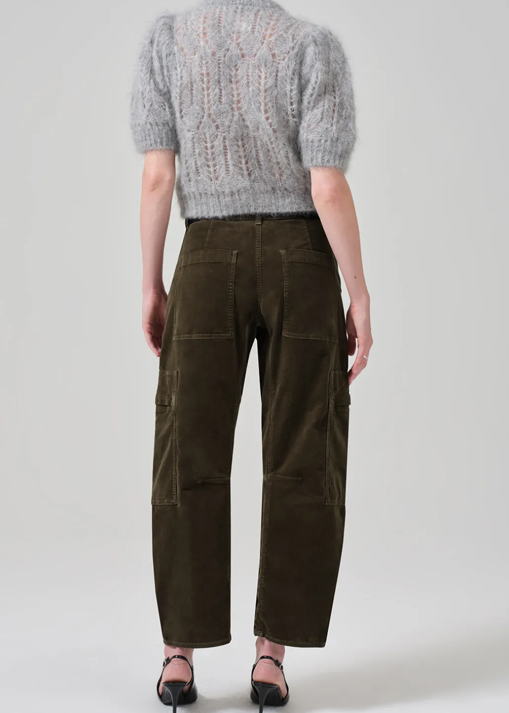 Marcelle Low Slung Easy Cargo Corduroy