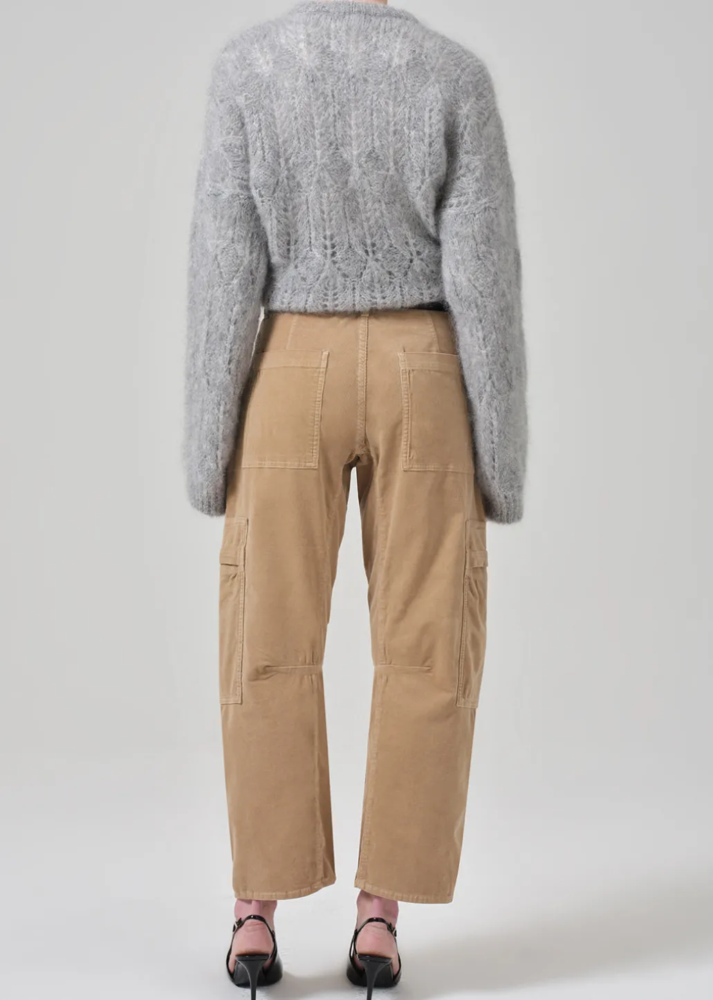 Marcelle Low Slung Easy Cargo Corduroy