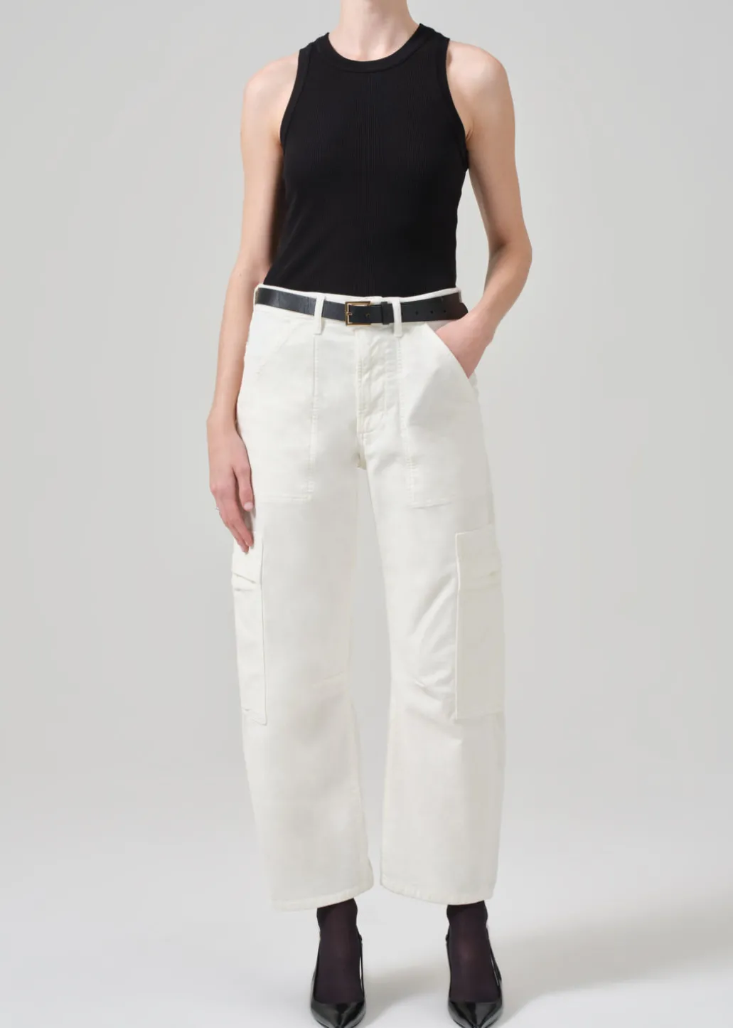 Marcelle Low Slung Easy Cargo Corduroy