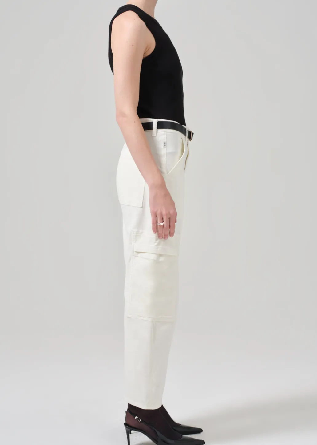 Marcelle Low Slung Easy Cargo Corduroy