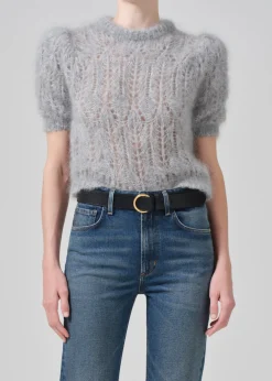 Odette Puff Sleeve Sweater