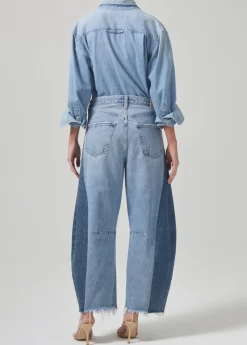 Pieced Horseshoe Jean