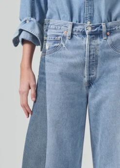 Pieced Horseshoe Jean
