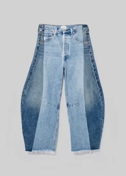 Pieced Horseshoe Jean