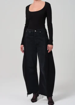 Pieced Horseshoe Jean