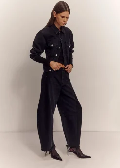 Pieced Horseshoe Jean