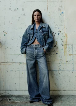 Quira Puff Denim Jacket