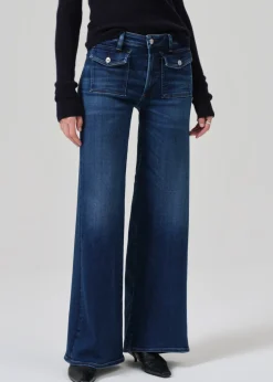 Raven Patch Pocket Wide Leg