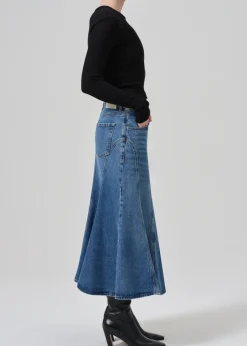 Riva Seamed Skirt