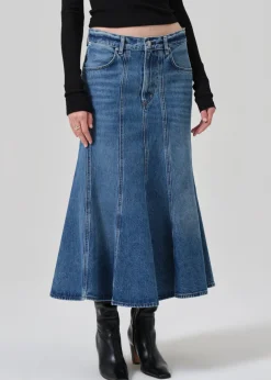 Riva Seamed Skirt