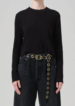 Sabine Cropped Long Sleeve
